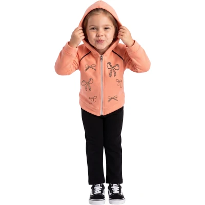 FİYONK TAŞ BASKILI HIRKALI ÜÇ İP KIZ TAKIM 2Y,3Y,4Y,5Y Kız