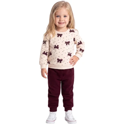 FİYONKLU 3 İP KIZ TAKIM 9 Ay,12 Ay,18 Ay,2Y Kız