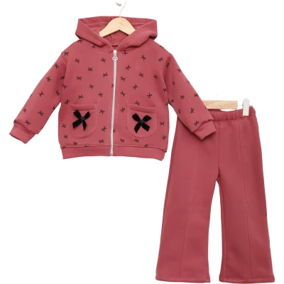 FİYONKLU KAPŞONLU TAKIM 2Y,3Y,4Y,5Y Kız
