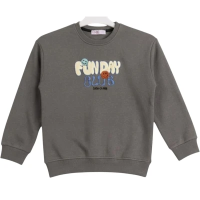 FUNDAY CLUB NAKIŞ DETAYLI SWEAT  3Y,12Y Erkek