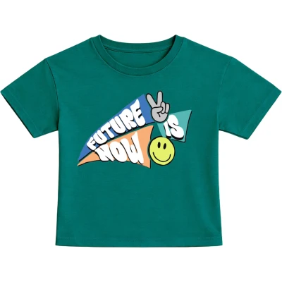FUTURE NOW BASKILI KISA KOLLU TİŞÖRT  2Y,3Y,4Y,5Y Erkek
