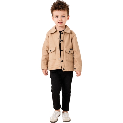 GABARDİN CEKETLİ  2Y,3Y,4Y,5Y Erkek