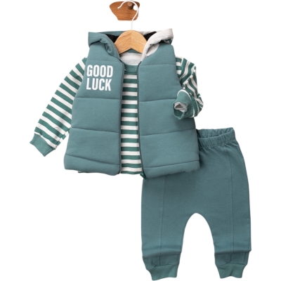 GOOD LUCK BASKILI ÜÇLÜ ERKEK TAKIM  3Y,4Y,5Y Erkek