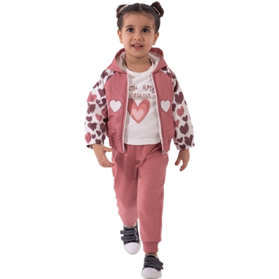 GOOD NAKIŞLI KALPLİ 9 Ay,12 Ay,18 Ay,2Y Kız