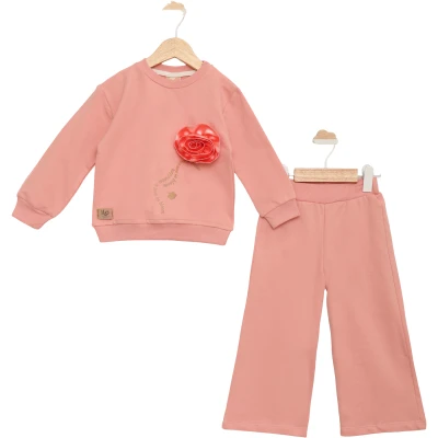GÜL AKSESUAR TAKIM 2Y,3Y,4Y,5Y Kız