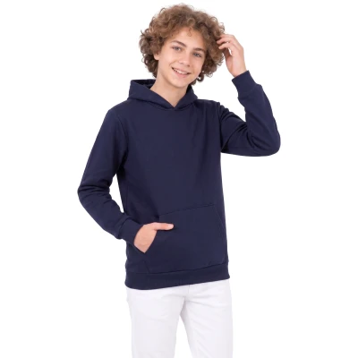 İKİ İPLİK KAPŞONLU DÜZ SWEAT 10Y,12Y,14Y,16Y Erkek