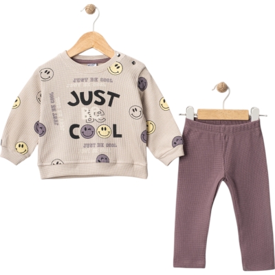 JUST COOL BASKILI KIZ TAKIM 9 Ay,12 Ay,18 Ay,2Y Kız