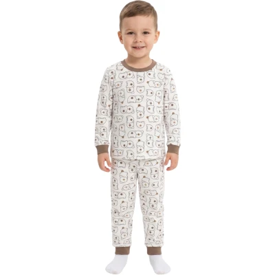 KAHVE KOALA PİJAMA 3Y,4Y,5Y,6Y Uni