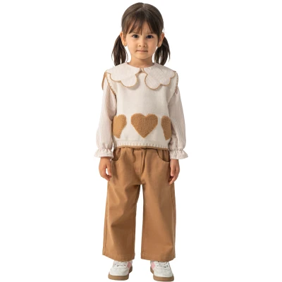 KALP SÜZENELİ TRİKO TAKIM 2Y,3Y,4Y,5Y Kız