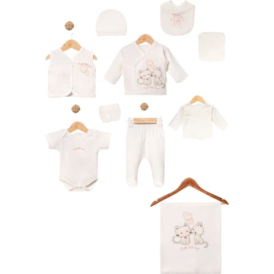 KALPLİ KEDİ 10 LU SET 1 Ay,2 Ay,3 Ay Kız