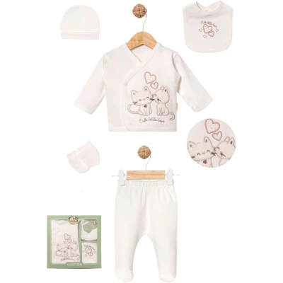 KALPLİ KEDİ 5 Lİ SET 1 Ay,2 Ay,3 Ay Kız
