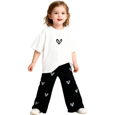 KALPLİ KIZ ÇOCUK TAKIM 2Y,3Y,4Y,5Y Kız