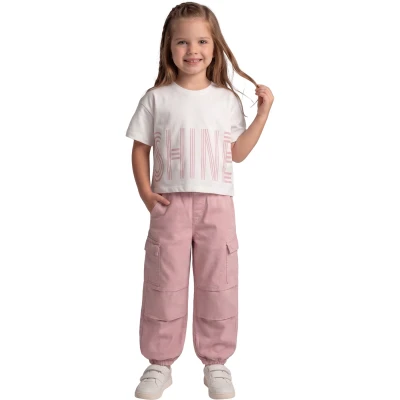 KAZTÜYÜ PANTOLON TAKIM  6Y,7Y,8Y,9Y Kız