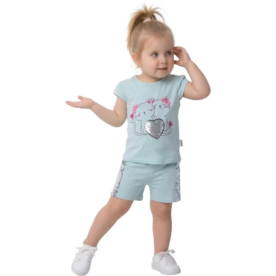 KEDİLİ TAKIM 9 Ay,12 Ay,18 Ay,2Y Kız