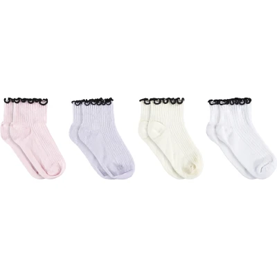 KIVIRCIK VİSKON YIKAMALI PARFÜMLÜ ÇOCUK ÇORAP  9Y,10Y Kız
