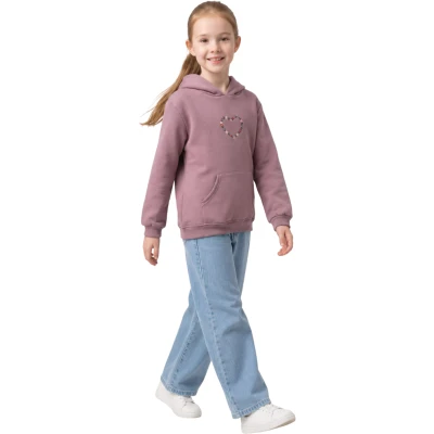 KIZ 3 İPLİK 2 Lİ TAKIM KAPŞONLU PALAZZO  4Y,6Y,8Y,10Y,12Y Kız