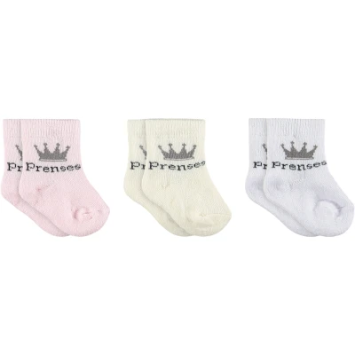 KIZ BEBE HAVLU ÜÇLÜ SET  1 Ay,6 Ay Kız