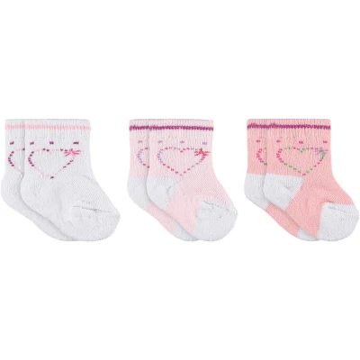 KIZ BEBE HAVLU ÜÇLÜ SET  1 Ay,6 Ay Kız