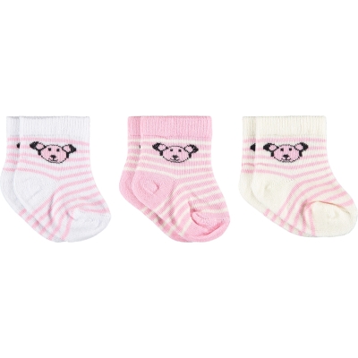 KIZ BEBE ÜÇLÜ SET 1 Ay,6 Ay,9 Ay Kız
