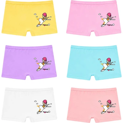 KIZ ÇOCUK BASKILI BOXER 6Y,7Y Kız
