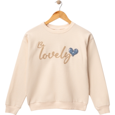 KIZ ÇOCUK SWEAT  7Y,8Y,9Y,10Y Kız