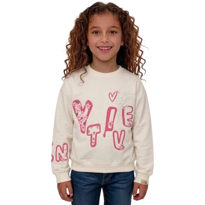 KIZ ÇOCUK SWEAT 7Y,8Y,9Y,10Y,11Y Kız