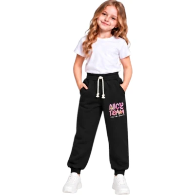 KIZ NİCETEAM BASKI YAN CEP 3 İP ALT 3Y,4Y,5Y,6Y,7Y,8Y Kız