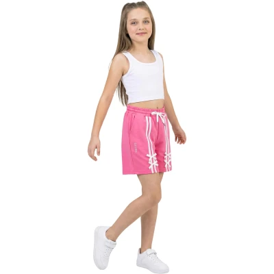KIZ ÖN 2 ŞERİTLİ 2 KURDELE ŞORT 9Y,10Y,11Y,12Y Kız