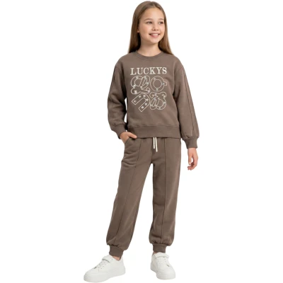 KIZ ÜÇ İPLİK TAKIM 6Y,7Y,8Y,5Y Kız