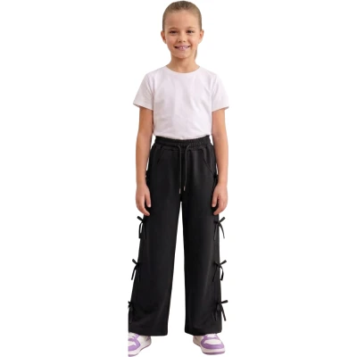 KIZ YAN FİYONKLU PLAZZO ALT  14Y,15Y,16Y,13Y Kız