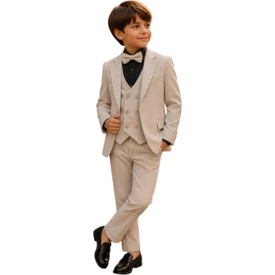 KLASİK DOUBLE LİKRALI ÇOCUK TAKIM ELBİSE 11Y,12Y,13Y,14Y Erkek