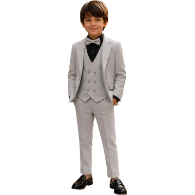 KLASİK DOUBLE LİKRALI ÇOCUK TAKIM ELBİSE 3Y,4Y,5Y,6Y Erkek