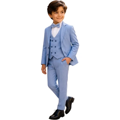 KLASİK DOUBLE LİKRALI ÇOCUK TAKIM ELBİSE 3Y,4Y,5Y,6Y Erkek