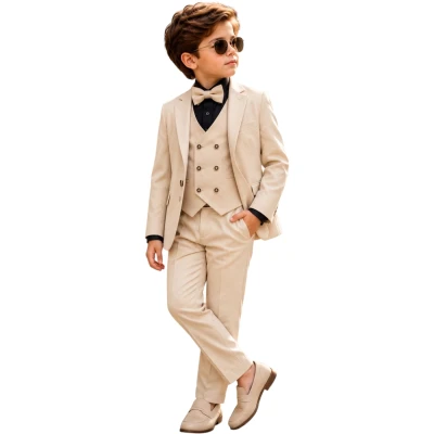 KLASİK DOUBLE LİKRALI ÇOCUK TAKIM ELBİSE 3Y,4Y,5Y,6Y Erkek