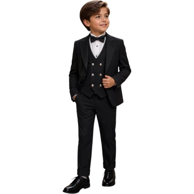 KLASİK DOUBLE LİKRALI ÇOCUK TAKIM ELBİSE 7Y,8Y,9Y,10Y Erkek