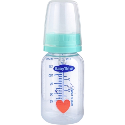 KLASİK PP BİBERON (SİLİKON KİRAZ UÇLU) 150ML YEŞİL 1 Ay,2 Ay,3 Ay,6 Ay Uni