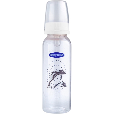 KLASİK PP BİBERON (SİLİKON KİRAZ UÇLU) 250ML BEYAZ 1 Ay,2 Ay,3 Ay,6 Ay Uni