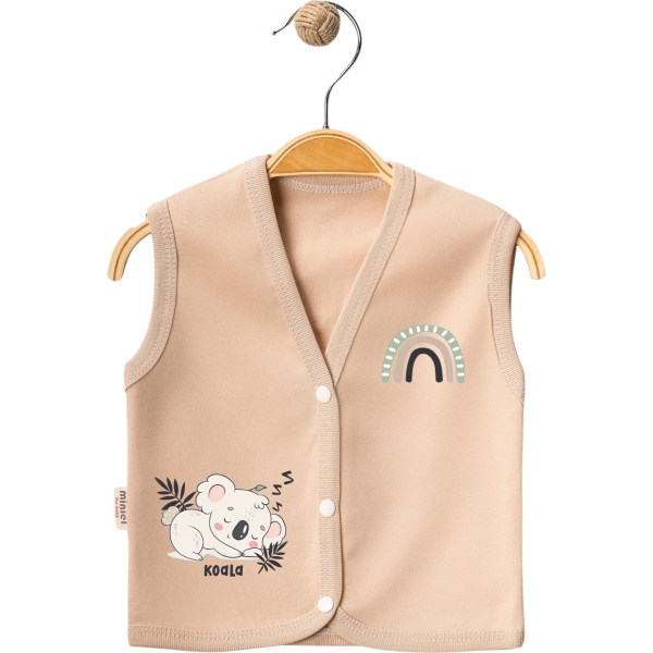 KOALA BASKILI ASKILI PENYE SERİ YELEK 1 Ay,3 Ay,6 Ay,9 Ay Uni