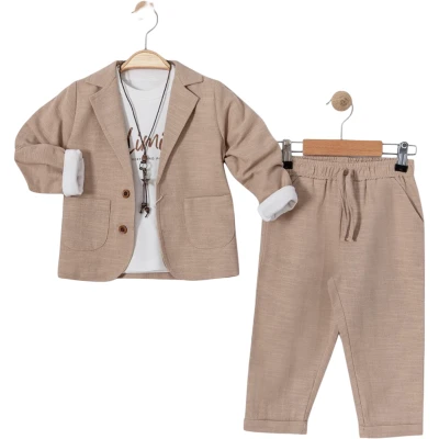 KOLYELİ CEKETLİ TAKIM 2Y,3Y,4Y,5Y Erkek