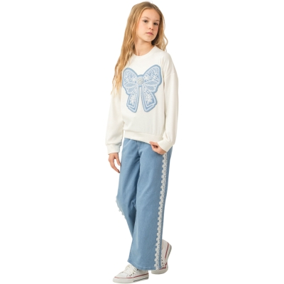 KOT GÜPÜRLÜ FİYONK PANT. TAKIM 10Y,11Y,12Y,13Y Kız