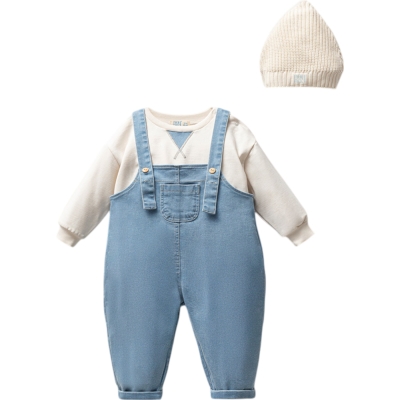 KOT SLOPET SWEAT ŞAPKA 3 LÜ TK  9 Ay,12 Ay,18 Ay,2Y Kız