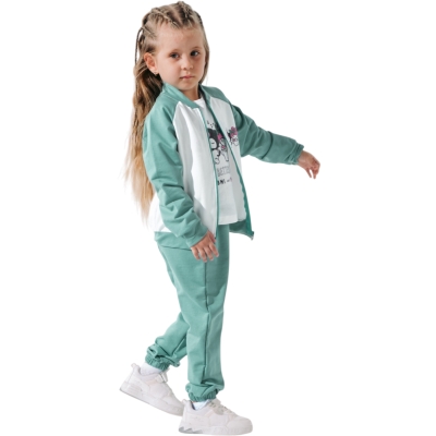 KUROMİ BASKILI 2İP 3LÜ TAKIM 5Y,6Y,7Y,8Y Kız