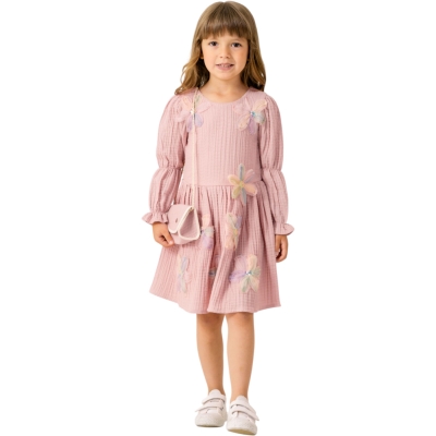 LASELİ ELBİSE 2Y,3Y,4Y,5Y Kız