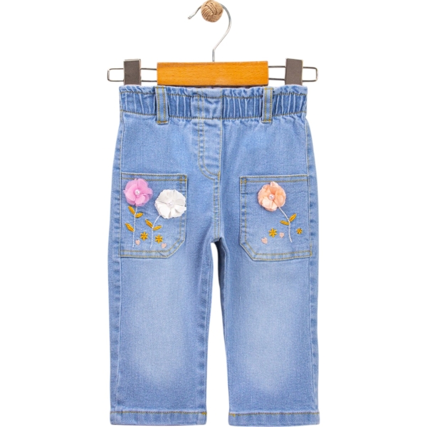 LİKRALI KIZ PANTOLON  6 Ay,12 Ay,18 Ay,2Y Kız
