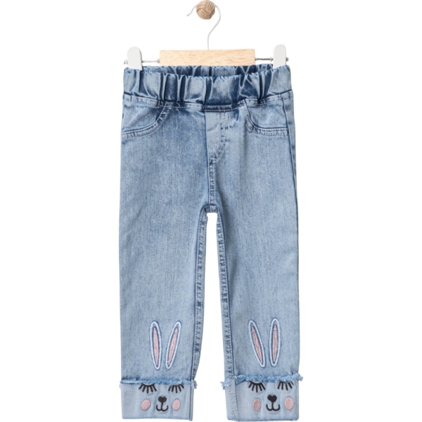 LİKRALI KOT PANTOLON  12 Ay,2Y,3Y,4Y Kız