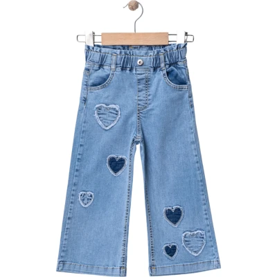 LİKRALI KOT PANTOLON  2Y,3Y,4Y,5Y Kız
