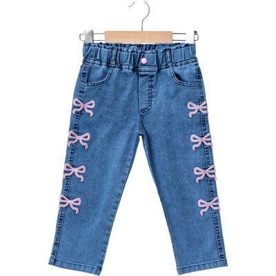 LİKRALI KOT PANTOLON  2Y,3Y,4Y,5Y Kız