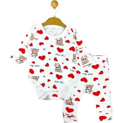 LİTTLE BEAR BADİLİ 2Lİ TAKIM  1 Ay,2 Ay,3 Ay,6 Ay,9 Ay Kız