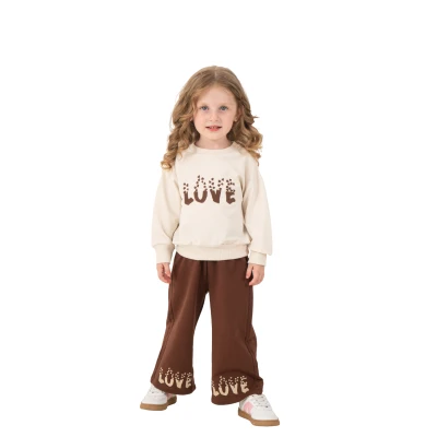 LOVE NAKIŞLI TAKIM 2Y,3Y,4Y,5Y Kız