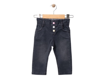 Likralı Kız Pantolon Füme 6 Ay,12 Ay,18 Ay,2Y Kız